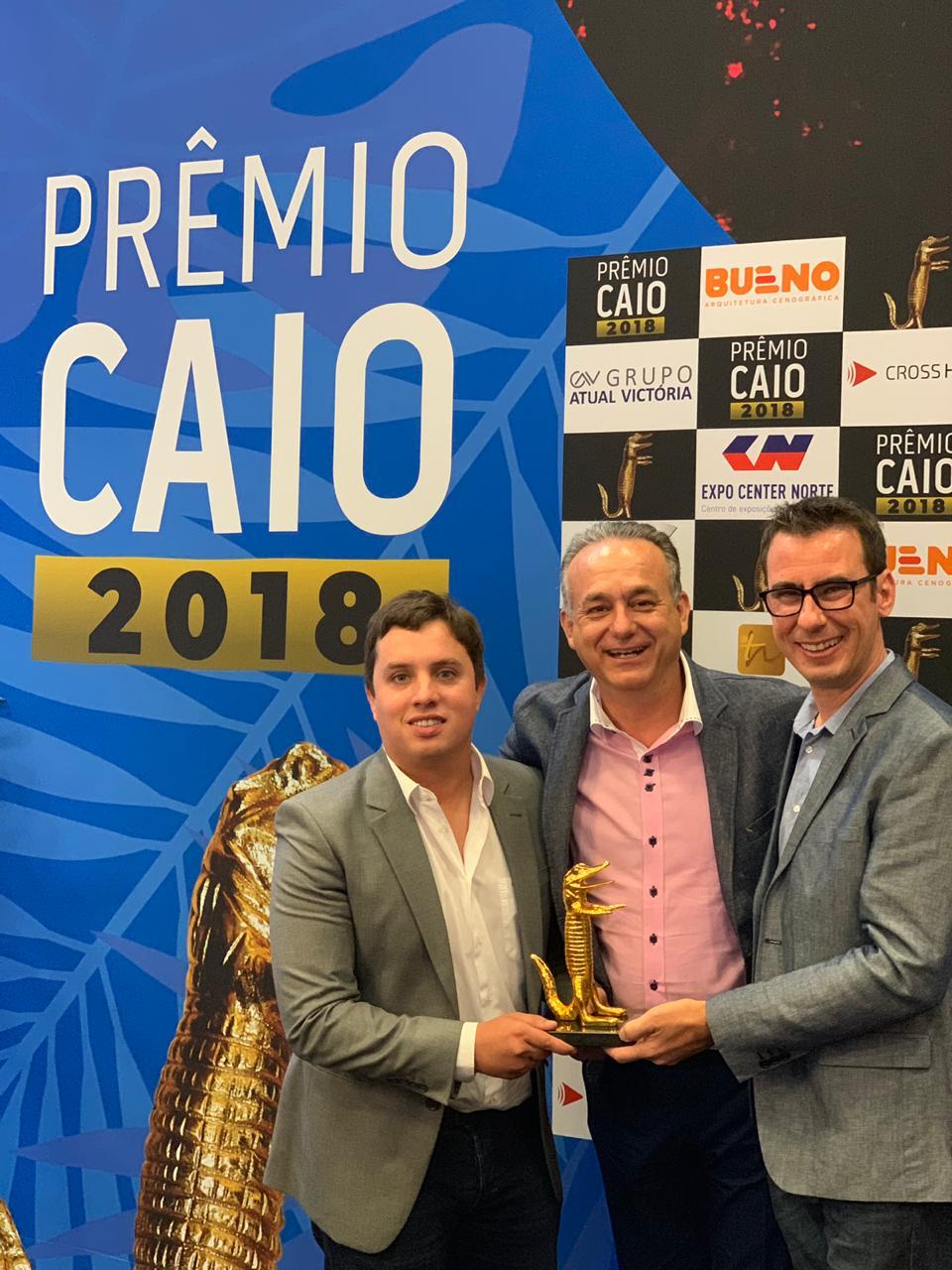 Curitibana AirPromo conquista Jacaré de Ouro no Prêmio Caio, em São Paulo